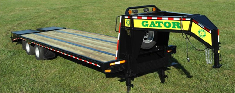 GOOSENECK TRAILER 30ft tandem dual - all heavy-duty equipment trailers special priced  Jones County, North Carolina